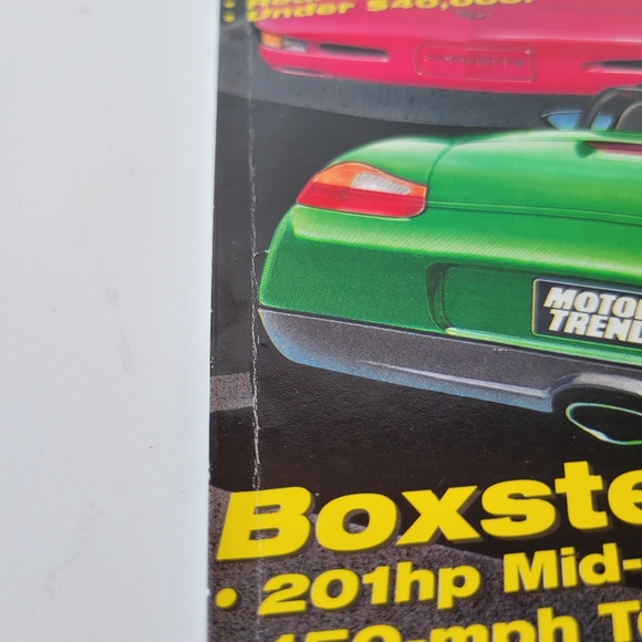 Motor Trend Magazine 1996 Corvette Boxter Car Collector - Picture 3 of 11